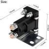 image10L0L 14V Golf Cart Solenoid for EZGO TXT Medalist ST Series 1994up Gas Vehicles 200A 4 Terminal Starter Solenoid Replace OEM 27153G01 27153G01 612813