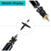 image10L0L 2 Pack Golf Cart Rear Shock Absorbers for Club Car DS Gas Electric Golf Cart 1988up GampampE 2004Up Precedent 1013164 102588501