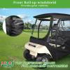image10L0L 4 Passenger Golf Cart Enclosure Storage Cover Short Roof 56quot with Bench for Club Car DS Windproof Waterproof Portable 4Sided Clear Window ampamp Rollup Zipper Door BlackTransparent