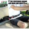 image10L0L 42quot Golf Cart Seat Belts Kit with Bracket 35quot x 69quot Universal Fits 2 Passenger EZGO TXT Yamaha Club Car DS Precedent 2 Seat Belt