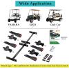 image10L0L 4PCS Universal Retractable Golf Cart Seat Belt Kit with Bracket for Yamaha EZGO Club Car