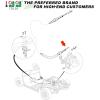 image10L0L 685quot Forward Reverse Transmission Shift Cable for Club Car DS 1998up Gas Golf Cart Replace OEM 103379501 101951501 101951401