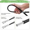 image10L0L Golf Cart Brake Cable Set Stainless Steel Core Passenger and Driver Side for Club Car DS 19811999 GampampE Golf Cart OEM 1011125 1011403 10167610142 Inch 2PCS