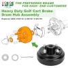 image10L0L Golf Cart Brake Drum Hub Assembly for EZGO 1991up with 4 Cycle Gas Engines Replace OEM 21807G1 21807G1 4184394