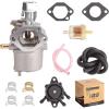 image10L0L Golf Cart Carburetor Fuel Pump Kit for 1998UP Club Car DS Precedent Turf Carryall FE290 Kawasaki Engines Carb 101805601 101905601 17561 1016438 1016439 1016440 1016441 1016478