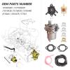 image10L0L Golf Cart Carburetor Fuel Pump Kit for 1998UP Club Car DS Precedent Turf Carryall FE290 Kawasaki Engines Carb 101805601 101905601 17561 1016438 1016439 1016440 1016441 1016478