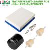image10L0L Golf Cart DS Tune Up Kit for Club Car DS Gas 4 Cycle 1992 UP Models with FE290FE350 Engines with Air Filter Oil Filter F7TC Spark PlugOEM 1013684 1015426 1016467