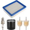 image10L0L Golf Cart DS Tune Up Kit for Club Car DS Gas 4 Cycle 1992 UP Models with FE290FE350 Engines with Air Filter Oil Filter F7TC Spark PlugOEM 1013684 1015426 1016467