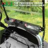 image10L0L Golf Cart Front Inner Storage Basket for Club Car Precedent and Club Car DS 2000UP Models Large Compartments Dashboard Front Storage Tray Organizer