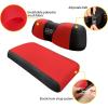 image10L0L Golf Cart Front Rear Seat Cover Set for EZGO TXT RXV ampamp Club Car DS 2000upFlat Backrest Made w 3D Air Mesh Polyester Fabric Breathable WashableRed  Black