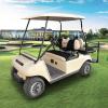 image10L0L Golf Cart Front Rear Seat Cover Set for EZGO TXT RXV ampamp Club Car DS 2000upFlat Backrest Made w 3D Air Mesh Polyester Fabric Breathable WashableBlack  Beige