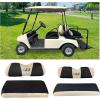 image10L0L Golf Cart Front Rear Seat Cover Set for EZGO TXT RXV ampamp Club Car DS 2000upFlat Backrest Made w 3D Air Mesh Polyester Fabric Breathable WashableBlack  Beige
