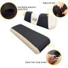 image10L0L Golf Cart Front Rear Seat Cover Set for EZGO TXT RXV ampamp Club Car DS 2000upFlat Backrest Made w 3D Air Mesh Polyester Fabric Breathable WashableBlack  Beige