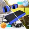 image10L0L Golf Cart Front Seat Covers for Yamaha G2G9G16G19G22 ampamp Club Car DS Pre2000  Breathable Polyester Mesh Washable AntiScratch  OEM Replacement ToolFree InstallationBlackDark Blue