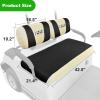image10L0L Golf Cart Front Seat Covers for Yamaha G2G9G16G19G22 ampamp Club Car DS Pre2000  Breathable Polyester Mesh Washable AntiScratch  OEM Replacement ToolFree InstallationBlackBeige