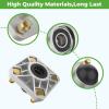 image10L0L Golf Cart Front Wheel Hub Assembly WHub BearingOil SealDust Cover for Yamaha G2G8G9G14G16G19G22G29 Drive Replace OEM JG5WF5111000JG5WF51100 Pack of 2