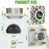 image10L0L Golf Cart Front Wheel Hub Assembly for Yamaha G2 G8 G9 G14 G16 G19 G22 G29 Gas or Electric Golf Cart JG5WF51110002