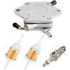 image10L0L Golf Cart Fuel Pump Impulse Kit for Club Car DS Precedent 1984up Gas with 290FE 350FE Kawasaki Engine Replace OEM 1014523 1014524 S 5136 FP002