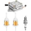 image10L0L Golf Cart Fuel Pump Impulse Kit for Club Car DS Precedent 1984up Gas with 290FE 350FE Kawasaki Engine Replace OEM 1014523 1014524 S 5136 FP002