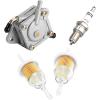 image10L0L Golf Cart Fuel Pump Impulse Kit for Club Car DS Precedent 1984up Gas with 290FE 350FE Kawasaki Engine Replace OEM 1014523 1014524 S 5136 FP002