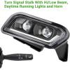 image10L0L Golf Cart Headlight Kit  12V36V48V Upgraded Daytime Running for Club Car Tempo with Turn Signal Brake and Hazard Light  Deluxe Golf Cart Street Legal Light Kit