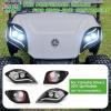 image10L0L Golf Cart Light Kit for Yamaha Drive 2 2017Up Golf Cart Street Legal Light Kit with Turn Signal Brake LightFor Yamaha Drive2  New Upgrade