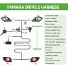 image10L0L Golf Cart Light Kit for Yamaha Drive 2 2017Up Golf Cart Street Legal Light Kit with Turn Signal Brake LightFor Yamaha Drive2  New Upgrade
