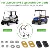 image10L0L Golf Cart Motor Brush Kit for Yamaha G8 G9 G14 G16 and Club Car Electric 1994up and GE Electric Golf Cart48V 36 Volt Motor Terminal Hardware Bushing Kit
