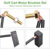 image10L0L Golf Cart Motor Brushes Set 36 ampamp 48Volt Fits Yamaha Electric G8 G9 G14 ampamp G16Club Car 1994up Golf Cart 2 Package