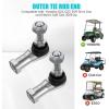 image10L0L Golf Cart Outer Tie Rod End Ball Joint Kit for Yamaha G22 G27 G29 Drive Gas and Electric Golf Cart 2003Up Replace OEM JU0F384100 JU02384100