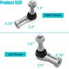 image10L0L Golf Cart Outer Tie Rod End Ball Joint Kit for Yamaha G22 G27 G29 Drive Gas and Electric Golf Cart 2003Up Replace OEM JU0F384100 JU02384100