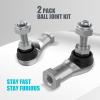 image10L0L Golf Cart Outer Tie Rod End Ball Joint Kit for Yamaha G22 G27 G29 Drive Gas and Electric Golf Cart 2003Up Replace OEM JU0F384100 JU02384100