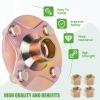 image10L0L Golf Cart Rear Wheel Hub for Yamaha G29 Electric Golf Cart 20072014 OEMJW1G654200 Yamaha Parts
