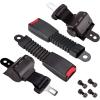 image10L0L Golf Cart Seat Belts Set of 2 Retractable 42 Belt Kit Fits Most Golf Carts