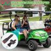 image10L0L Golf Cart Seat Belts for Yamaha EZGO Club Car 42quot Universal Retractable Seat Belts with Buckles  with DOT Certification