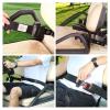 image10L0L Golf Cart Seat Belts for Yamaha EZGO Club Car 42quot Universal Retractable Seat Belts with Buckles  with DOT Certification