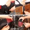 image10L0L Golf Cart Seat Covers for EZGO TXT RXV ampamp Club Car DS 2000up Breathable Air Mesh Fabric Washable  Red BlackRedblack