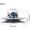 image10L0L Golf Cart Secondary Driven Clutch for Club Car DS ampamp Precedent1997UP Club Cart 4Cycle Gas Model OEM 101834001 5701  High TorqueSilver