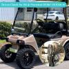 image10L0L Golf Cart Secondary Driven Clutch for Club Car DS ampamp Precedent1997UP Club Cart 4Cycle Gas Model OEM 101834001 5701  High TorqueSilver