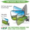 image10L0L Golf Cart Side Rear View Mirror Set With Turn Signals Compactible with EZGO Club Car Yamaha Gas ampamp Electric Golf Carts