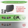 image10L0L Golf Cart Side Rear View Mirror Set With Turn Signals Compactible with EZGO Club Car Yamaha Gas ampamp Electric Golf Carts