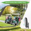 image10L0L Golf Cart Side Rear View Mirror Set With Turn Signals Compactible with EZGO Club Car Yamaha Gas ampamp Electric Golf Carts
