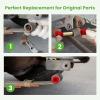 image10L0L Golf Cart Spring Bushing KitRear Leaf Springs Shackles Bushing Sleeve for EZGO TXTMedalist 1994up ampamp Club Car DS 1981up Replaces Parts 70289G0270291G0110123031015583Red