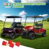 image10L0L Golf Cart Spring Bushing KitRear Leaf Springs Shackles Bushing Sleeve for EZGO TXTMedalist 1994up ampamp Club Car DS 1981up Replaces Parts 70289G0270291G0110123031015583Red