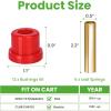 image10L0L Golf Cart Spring Bushing KitRear Leaf Springs Shackles Bushing Sleeve for EZGO TXTMedalist 1994up ampamp Club Car DS 1981up Replaces Parts 70289G0270291G0110123031015583Red
