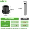 image10L0L Golf Cart Spring Bushing KitRear Leaf Springs Shackles Bushing Sleeve for EZGO TXTMedalist 1994up ampamp Club Car DS 1981up Replaces Parts 70289G0270291G0110123031015583Black