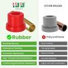image10L0L Golf Cart Spring Bushing KitRear Leaf Springs Shackles Bushing Sleeve for EZGO TXTMedalist 1994up ampamp Club Car DS 1981up Replaces Parts 70289G0270291G0110123031015583Red