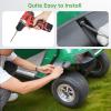 image10L0L Golf Cart Standard Fender Flares Front and Rear for EZGO TXT 19982013 GasElectric Golf Carts with Metal Hardware Set of 4NOT For Modified Vehicles