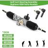 image10L0L Golf Cart Steering Assembly for EZGO RXV Electric Gas 2008 ampamp Up Steering Rack Gearbox Assembly Golf Cart Parts 601500 618329