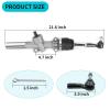 image10L0L Golf Cart Steering Gear Box Assembly Let You Experience Smooth and Effortless Driving Fits for EZGO TXT 2001UP Golf Carts 70602G01 70964G01 70964G02